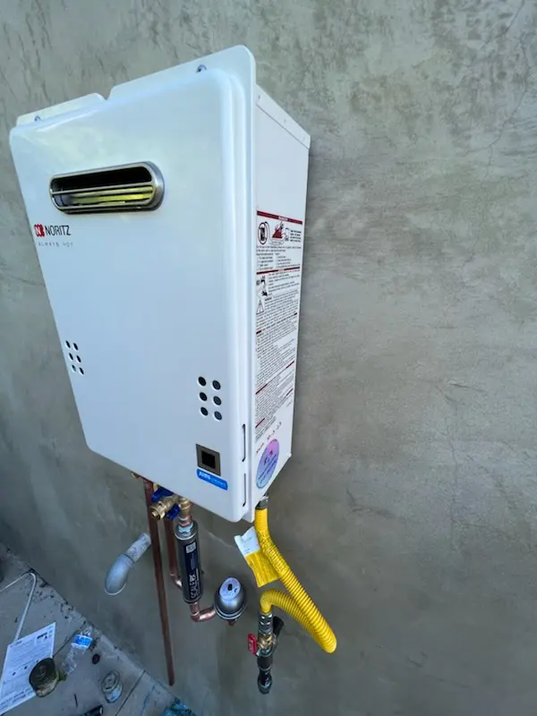 Tankless water heater installation for Evergreen Heights and Estates homes